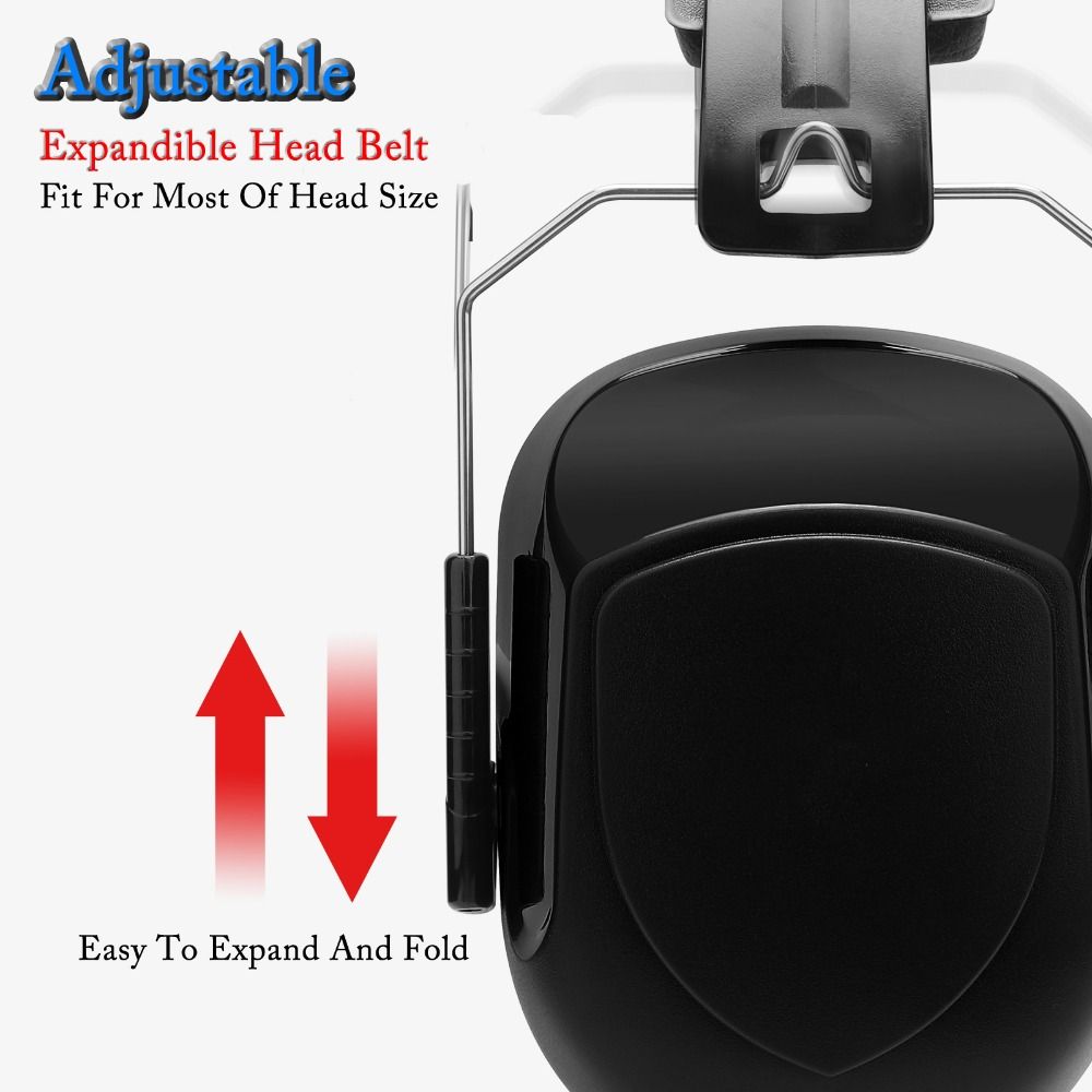 Orejeras de cabeza ajustables  - Earmuffs Foldable reseña y precio