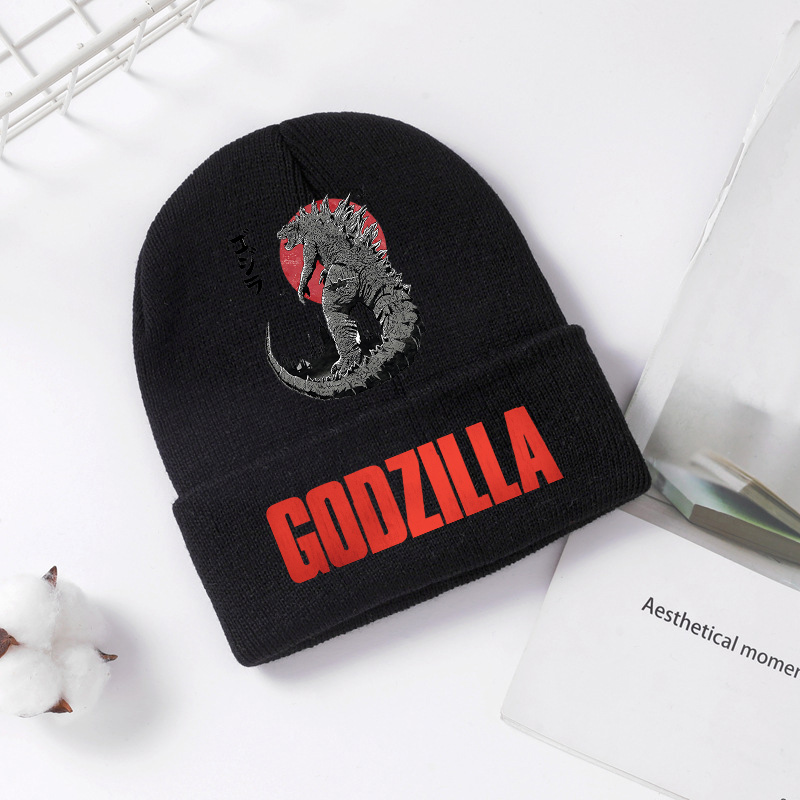 Gorro de punto Godzilla para i - Knit Beanie Hat Warm reseña y precio
