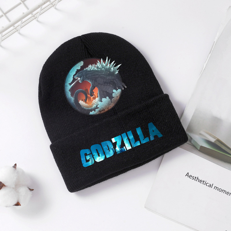 Gorro de punto Godzilla para i - Knit Beanie Hat Warm reseña y precio