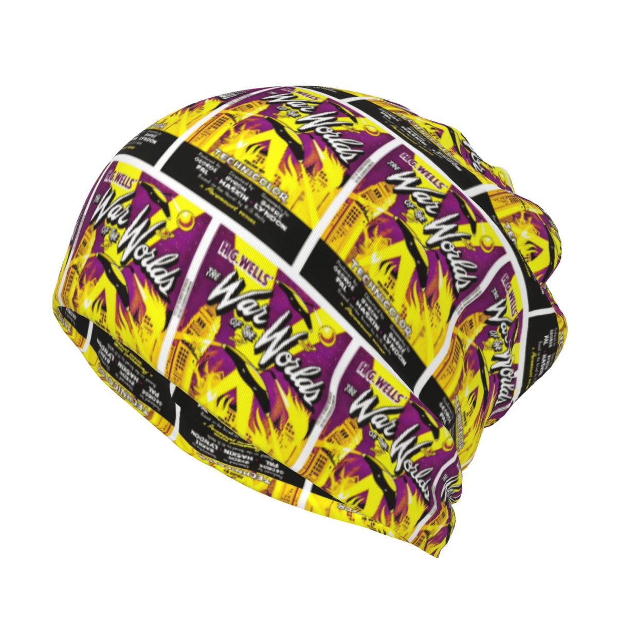 War Of The Worlds Bandana - Pa - Knit Beanie Hat Warm reseña y precio